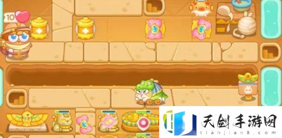 保卫萝卜4法老归来第9关通关攻略