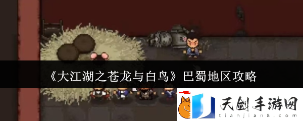 大江湖之苍龙与白鸟巴蜀地区攻略
