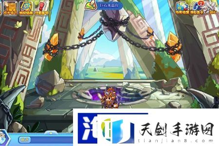 洛克王国巨石水晶台位置介绍
