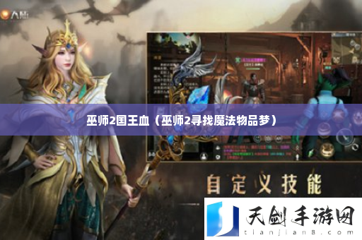 巫师2国王血 高效完成挑战任务技巧
