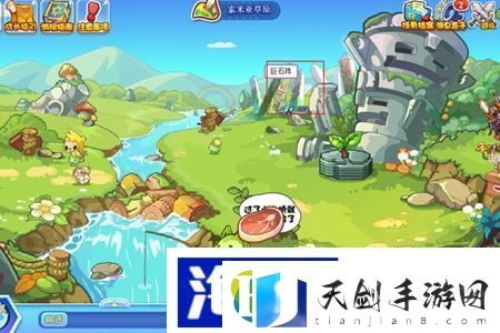 洛克王国巨石水晶台位置介绍