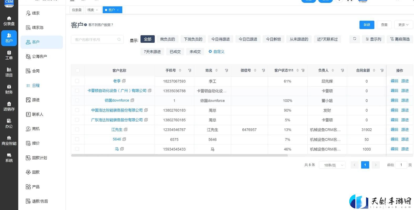 成品永久免费CRM入口-网友：轻松管理客户-迈向成功！