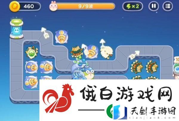 保卫萝卜4太空穿越第22关完美过关技巧与攻略分享