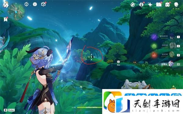 原神4.4上谷七天神像宝箱在哪