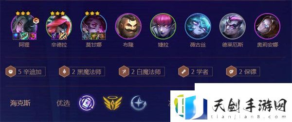 金铲铲之战s6.5霓虹之夜阵容运营搭配
