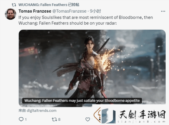外媒试玩明末：风格类似血源绝对值得关注