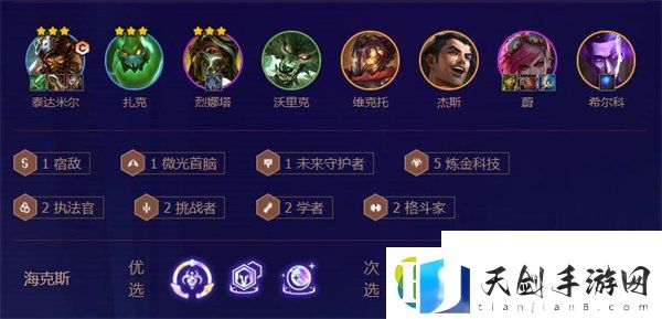 金铲铲之战s6.5霓虹之夜阵容运营搭配