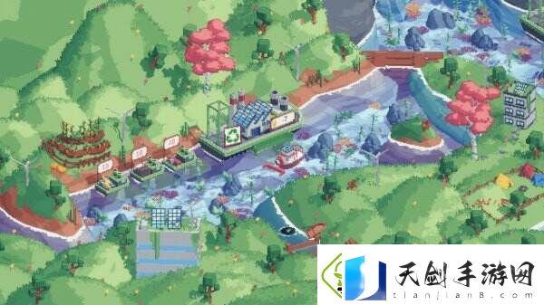 小清新风休闲游戏溢出升级版试玩Demo已上线Steam