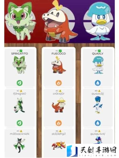 宝可梦朱紫御三家性格选择全攻略，如何精准匹配御三家性格以提升战斗力