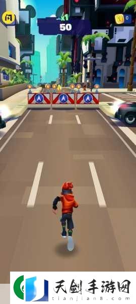 滑板冒险逃亡-驰骋都市的极限跑酷新体验