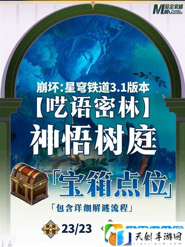 崩坏星穹铁道神悟树庭宝箱全收集攻略