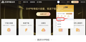 百度网盘会员怎么取消自动续费