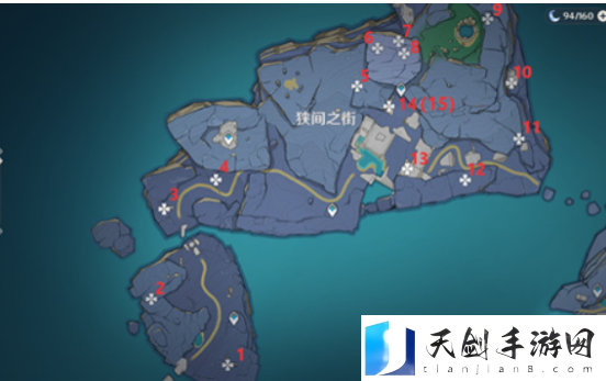 原神渊下宫狭间之街键纹如何收集 原神渊下宫狭间之街键纹收集方法