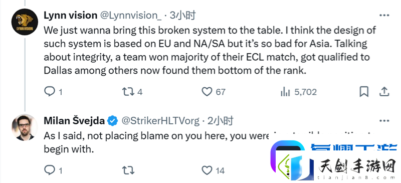 LVG对阵RA弃赛