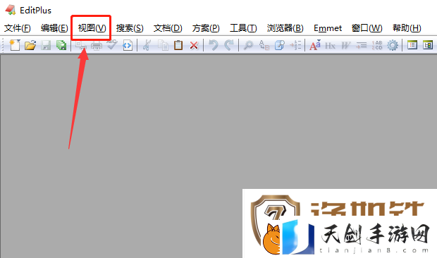 Editplus怎么显示空白字符