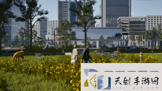 “韩版模拟人生”inZOI城市漫步展示