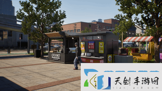 “韩版模拟人生”inZOI城市漫步展示