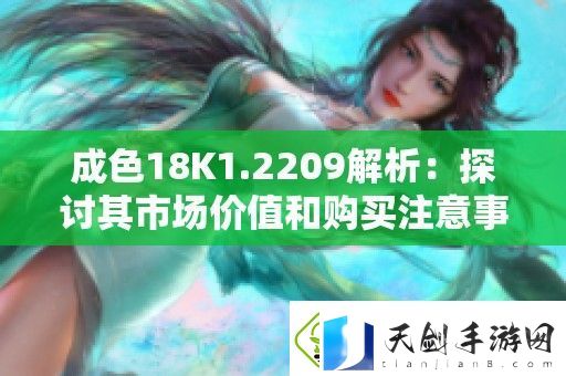 成色18K1.2209解析：探讨其市场价值和购买注意事项